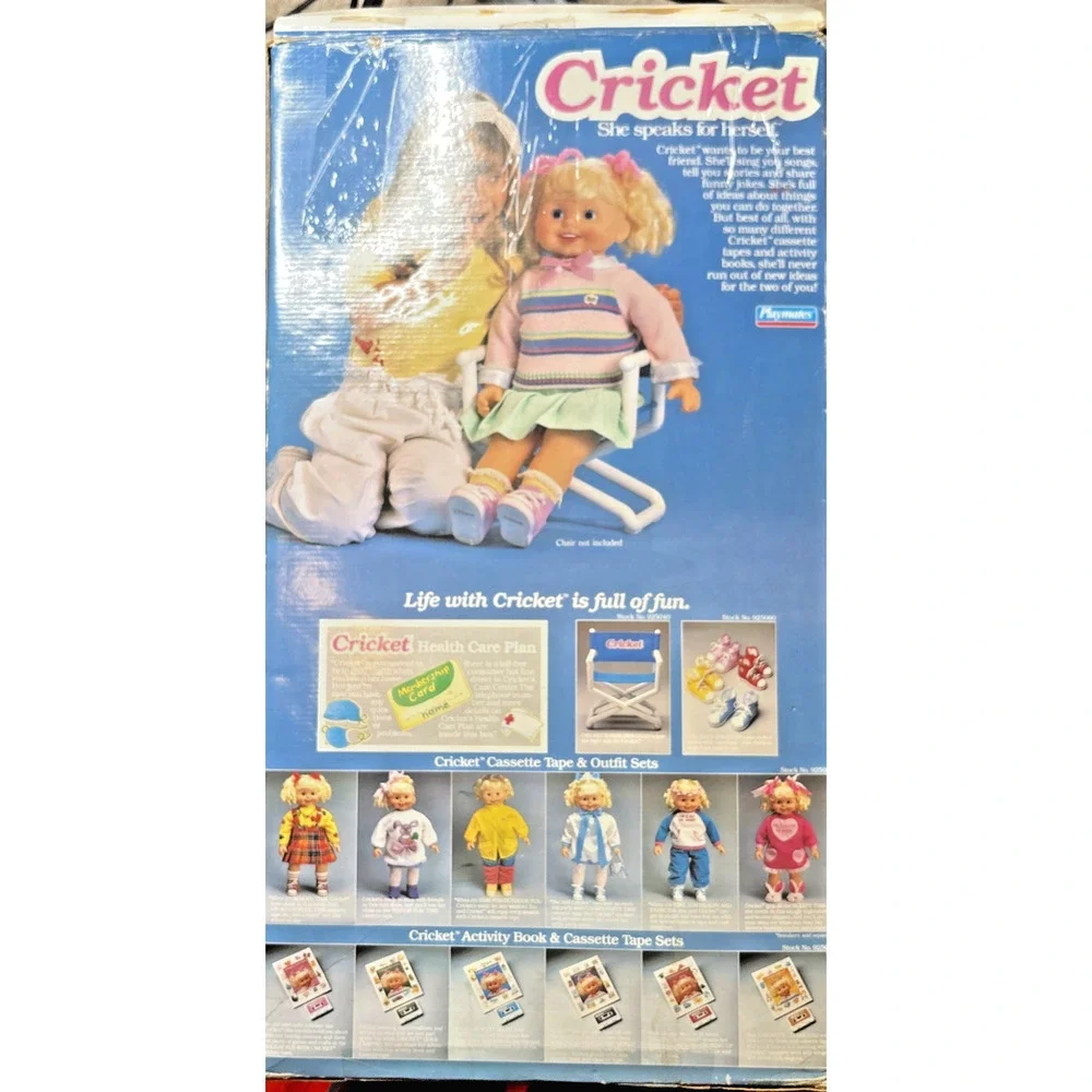 1985 Cricket Talking Doll 25